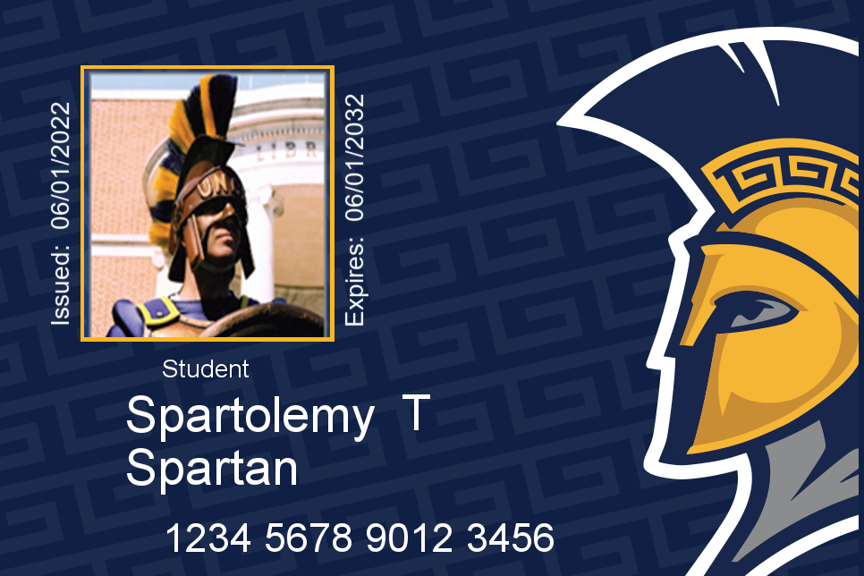 Example of SpartanCard